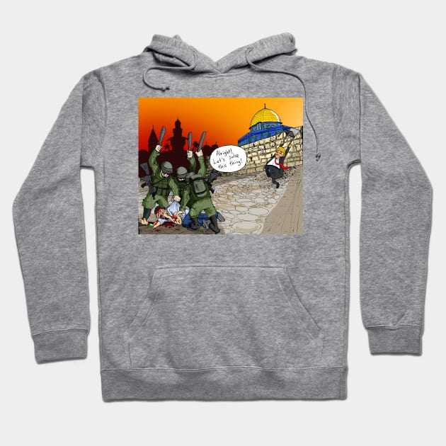 Jerusalem Hoodie by Felipe.Makes.Cartoons